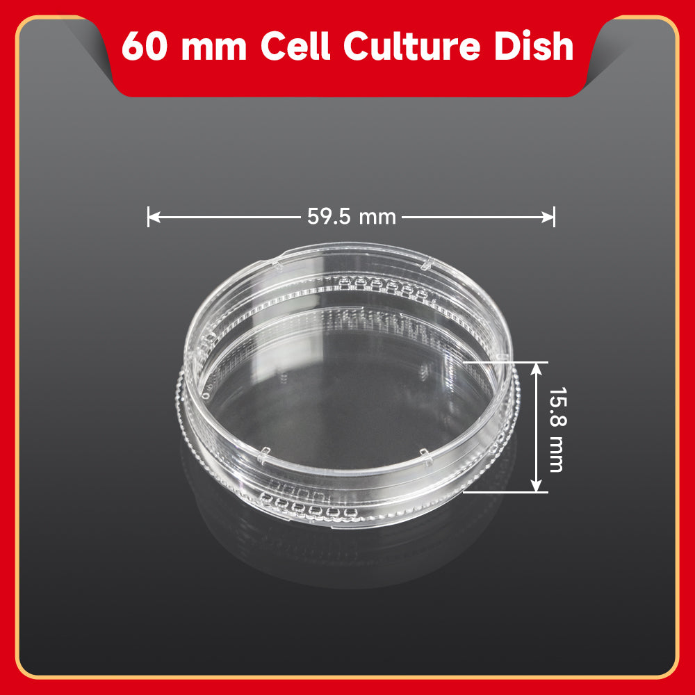 Cell Culture Dish 35/60/100/150mm Sterile TC Treated, CE/FDA Certified