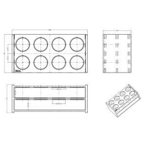 Centrifuge Tube Rack 15ml/50ml