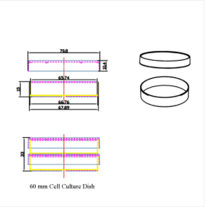 ⚡Cell Culture Dish 35/60/100/150mm Sterile TC Treated, CE/FDA Certified