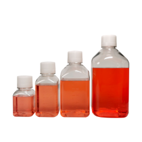 PET Reagent Bottle 125/250/500/1000ml RNase & DNase & Pyrogen Free Sterile