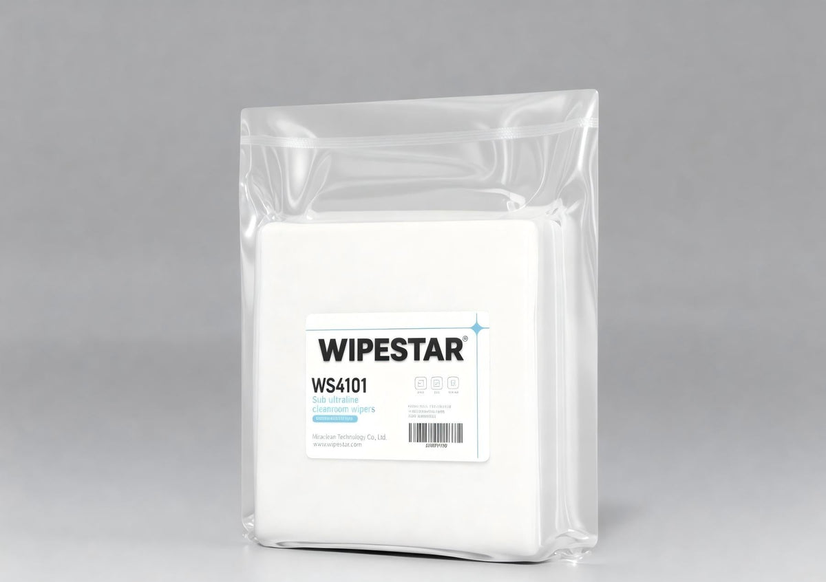 WS4101 Sub-Ultrafine LCD Bonding Wipes 4x4, Ultrasonic Sealed Edge, ISO 5-7