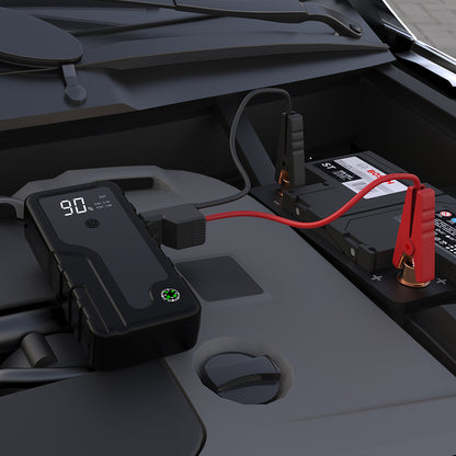 CARZIP CY16 8000mAh Portable Car Jump Starter, 600A Peak