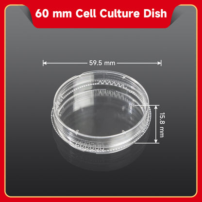 Cell Culture Dish 35/60/100/150mm Sterile TC Treated, CE/FDA Certified
