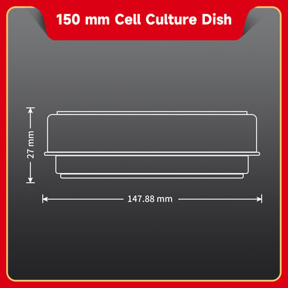 Cell Culture Dish 35/60/100/150mm Sterile TC Treated, CE/FDA Certified