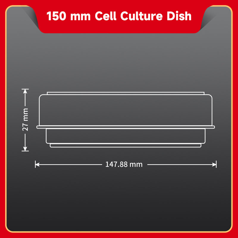 ⚡Cell Culture Dish 35/60/100/150mm Sterile TC Treated, CE/FDA Certified
