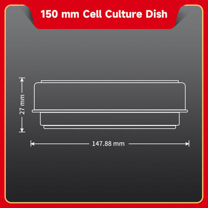 ⚡Cell Culture Dish 35/60/100/150mm Sterile TC Treated, CE/FDA Certified