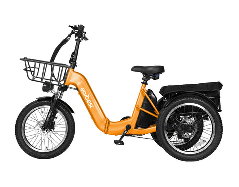 Clearance! Actbest Triker Plus 3-Wheel Electric Trike – 500W Motor, 65-Mile Range, 20" Fat Tire E-Trike for Seniors & Commuters|Final Sale | In-Stock at US Warehouse | Free 2-Day Shipping