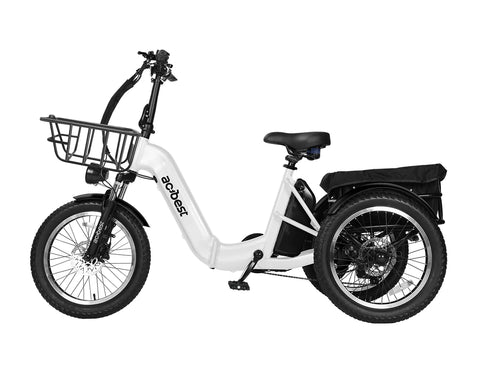 Clearance! Actbest Triker Plus 3-Wheel Electric Trike – 500W Motor, 65-Mile Range, 20" Fat Tire E-Trike for Seniors & Commuters|Final Sale | In-Stock at US Warehouse | Free 2-Day Shipping