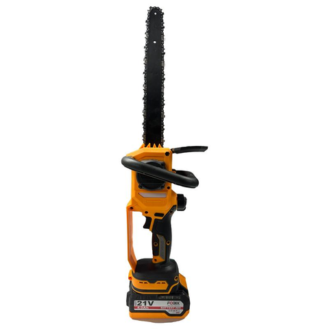 21V Brushless Cordless Electric Chainsaw, Battery Powered Saw for Tree Trimming & Firewood Cutting