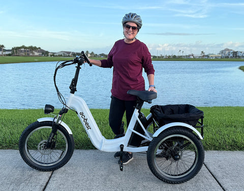 Clearance! Actbest Triker Plus 3-Wheel Electric Trike – 500W Motor, 65-Mile Range, 20" Fat Tire E-Trike for Seniors & Commuters|Final Sale | In-Stock at US Warehouse | Free 2-Day Shipping