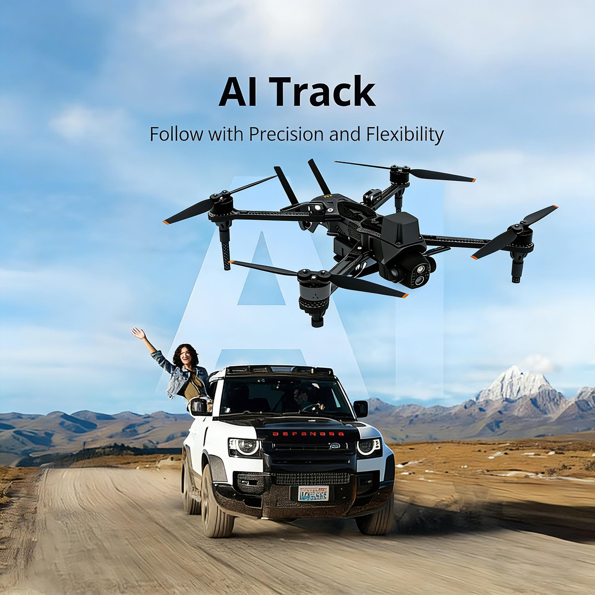 【PRE-ORDER】Z10D FPV Drone - 3KG Max Payload, 10KM Long Range Digital Transmission, 30 Min Flight Time, Carbon Fiber Frame, 30X Zoom 4K Camera, GPS Return to Home, Professional Industrial Drone for Adults