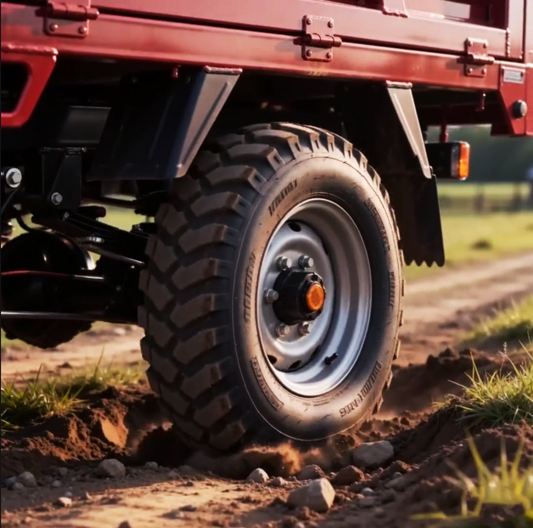 200cc Heavy-Duty Hydraulic Dump Three Wheeler Motorcycle | Farm & Construction Dual-Purpose Cargo Trike