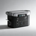 1800W Portable Power Station 1536Wh Solar Generator with 100-120V AC Outlet, Backup Battery for Camping, Home Emergency, Outdoor Party, RV Travel, Charging Laptop Phone