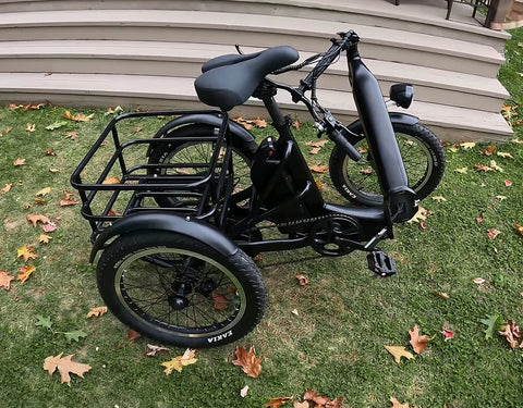 Clearance! Actbest Triker Plus 3-Wheel Electric Trike – 500W Motor, 65-Mile Range, 20" Fat Tire E-Trike for Seniors & Commuters|Final Sale | In-Stock at US Warehouse | Free 2-Day Shipping