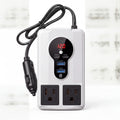 ⚡ Portable Car Inverter 12V/24V to 220V – Digital Display, Highly Efficient & Universal Compatibility 🚗