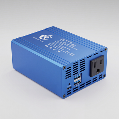⚡ 300W Car Power Inverter with Aluminum Housing for Camping, RV & Semi-Truck🚗