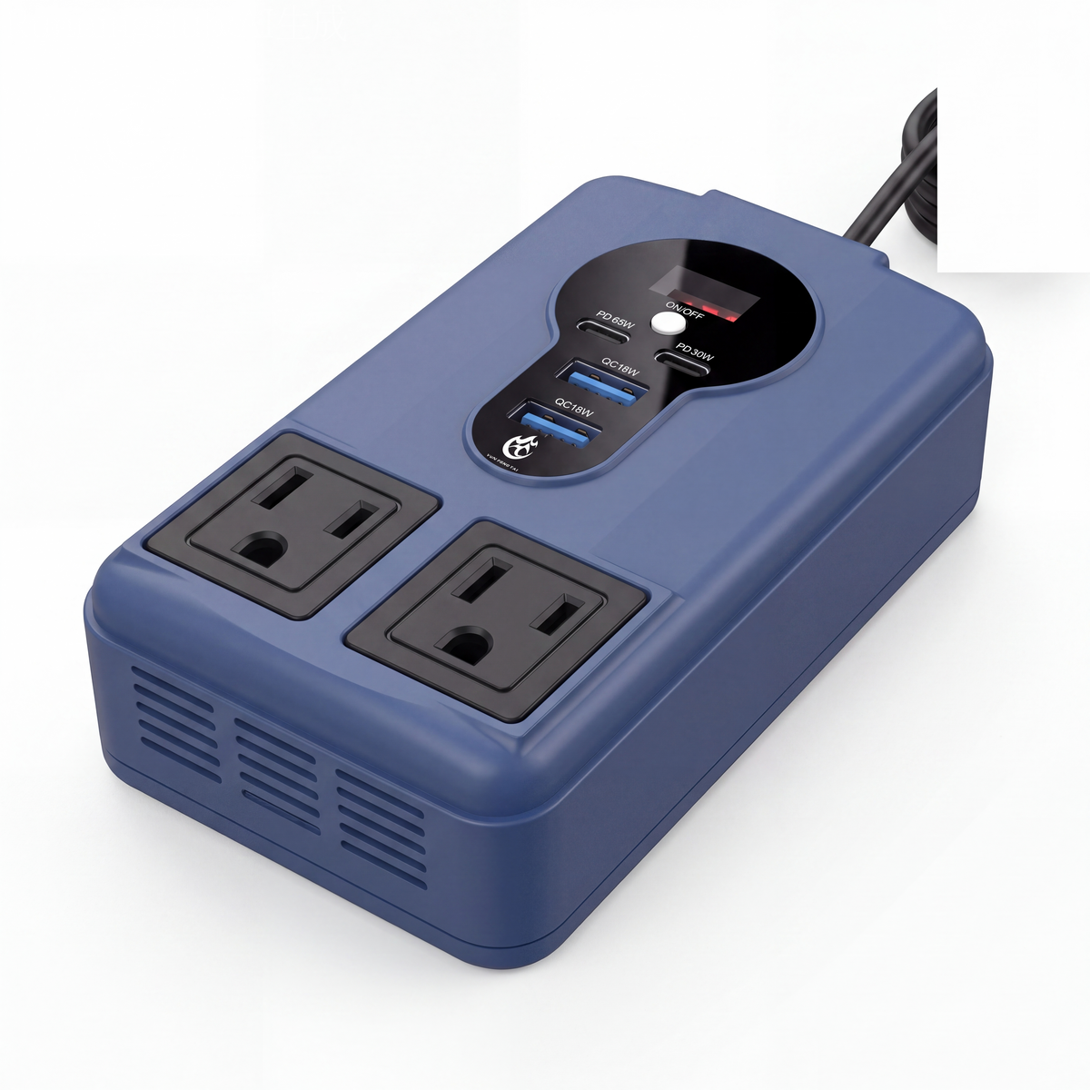 ⚡ Portable Car Inverter 12V/24V to 220V – Digital Display, Highly Efficient & Universal Compatibility 🚗