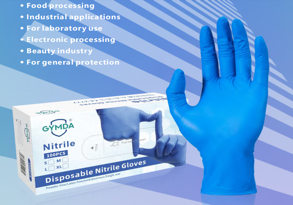 GYMDA Medical Disposable Protective Gloves for Scientific Research Hot Sale