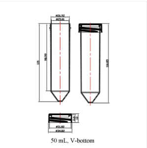 Centrifuge Tube 1.5ml/2ml/15ml/50ml RNase & DNase Free