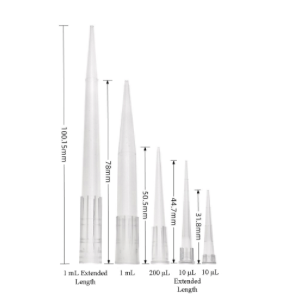 Pipette Tips, no Filter, CE/FDA Certified, 10ul~1ml, Universal Fit, Sterile RNase/DNase Free & Pyrogen Safe, Annual Membership Shipping Free