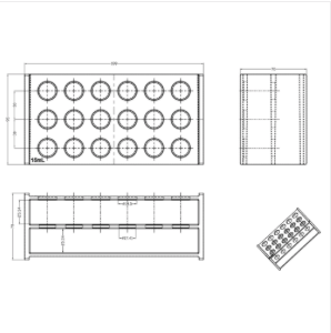 Centrifuge Tube Rack 15ml/50ml