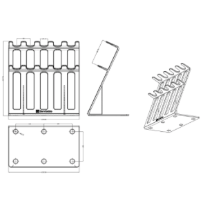 Pipette Stand 5 Position