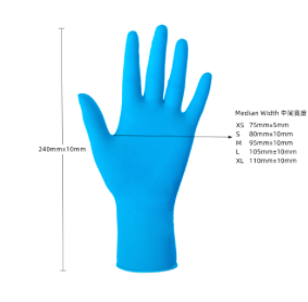 Nitrile Gloves Small/Medium/Large/Extra Large Disposable 100pc Pack