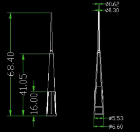 Gel Loading Pipette Tips, 200ul, RNase & DNase Free, DNA Free - Pre Order