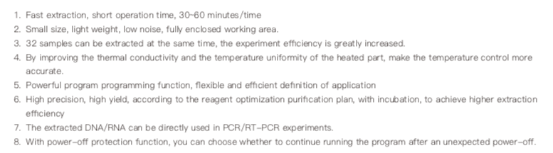Nucleic Acid Extraction NAE-32 Desktop Mini Size Pre-Order Only