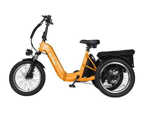 Clearance! Actbest Triker Plus 3-Wheel Electric Trike – 500W Motor, 65-Mile Range, 20" Fat Tire E-Trike for Seniors & Commuters|Final Sale | In-Stock at US Warehouse | Free 2-Day Shipping
