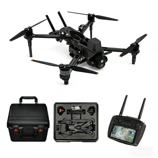 【PRE-ORDER】Z10D FPV Drone - 3KG Max Payload, 10KM Long Range Digital Transmission, 30 Min Flight Time, Carbon Fiber Frame, 30X Zoom 4K Camera, GPS Return to Home, Professional Industrial Drone for Adults