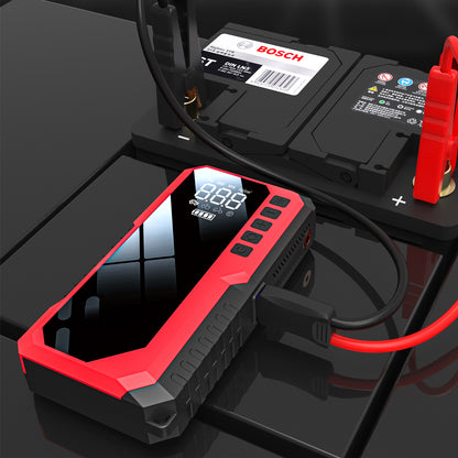 CARZIP CYD17 10000mAh Jump Starter & Tire Inflator, 150PSI