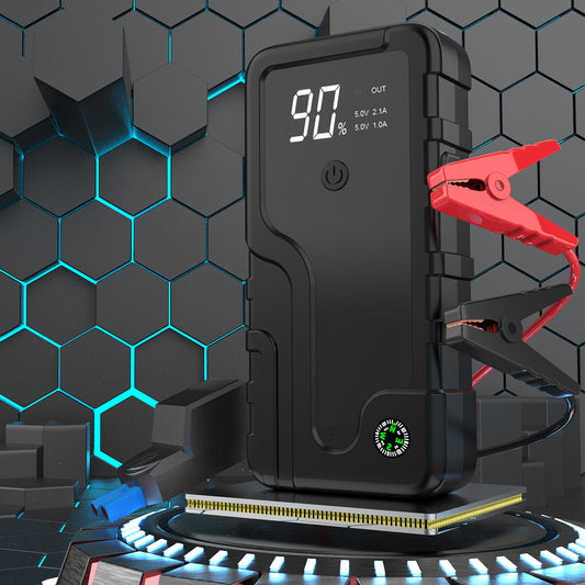 CARZIP CY16 8000mAh Portable Car Jump Starter, 600A Peak