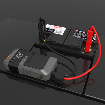 CARZIP CYD21 10000mAh Jump Starter & 150PSI Air Compressor, 3750A