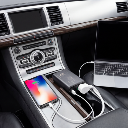 150W Car Power Inverter | 4.2A Dual USB Fast Charging DC 12V to 110V AC Converter | Silent Cooling Fan, Portable Travel Car Charger Adapter for Laptops, Phones, Cameras - Durable Cigarette Lighter Plug with Voltage Protection
