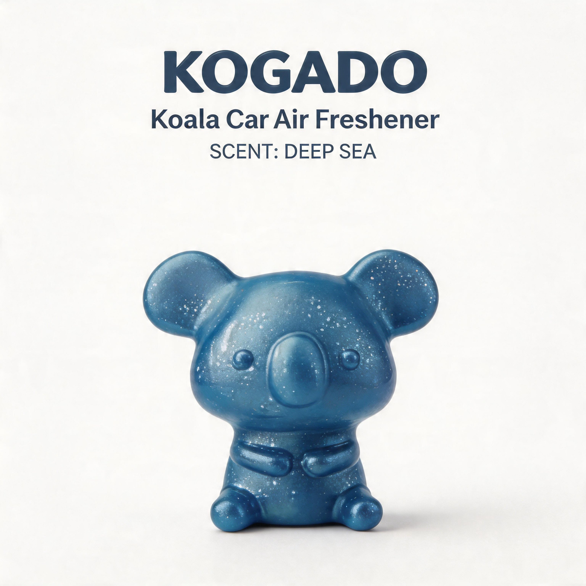 KOGADO Koala Bear Car Air Freshener - 30-45 Days Long Lasting.Natural Plant Essential Oil, 0 Alcohol, Baby Safe, 2-in-1 Clip & Hang Design for Car, Home, Office