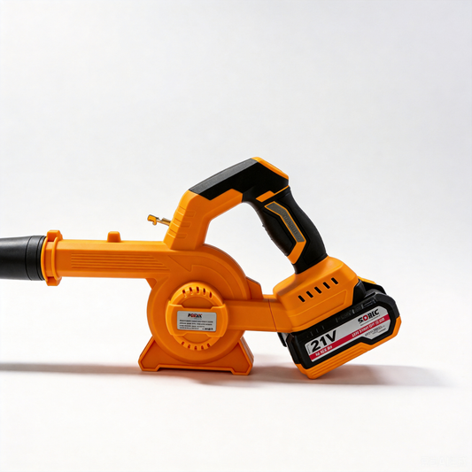 21V Cordless Leaf Blower & Vacuum - 2 in 1 Portable Blower for Patio, Garden, Car Drying & Camping