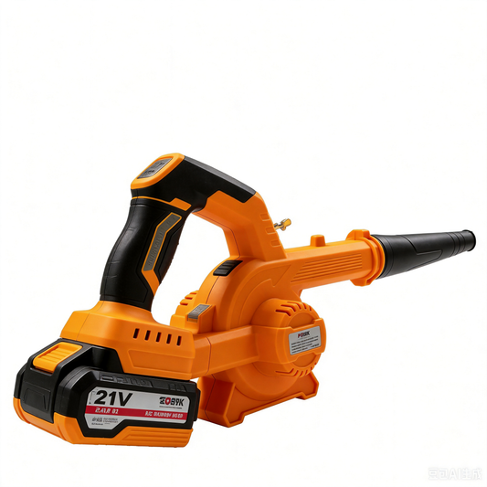 21V Cordless Leaf Blower & Vacuum - 2 in 1 Portable Blower for Patio, Garden, Car Drying & Camping