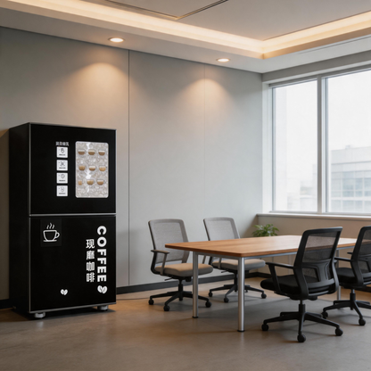 PLE-E6i Coffee Vending Machine — 70-Second Fresh Coffee with Ice, Anytime