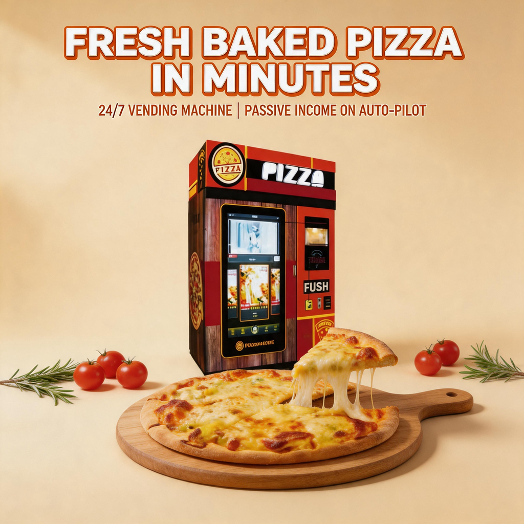 PDG-1000 Pizza Vending Machine — 24/7 Automated Pizzeria in 2㎡