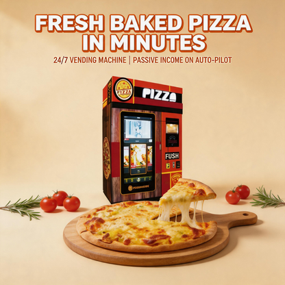 PDG-1000 Pizza Vending Machine — 24/7 Automated Pizzeria in 2㎡