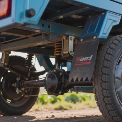 60V Heavy-Duty Electric Cargo Tricycle | 400KG Load Farm & Home Hauling Three Wheeler Trike