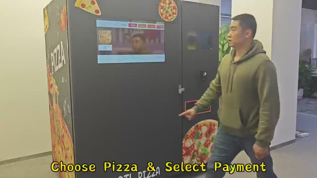 PDG-1000 Pizza Vending Machine — 24/7 Automated Pizzeria in 2㎡