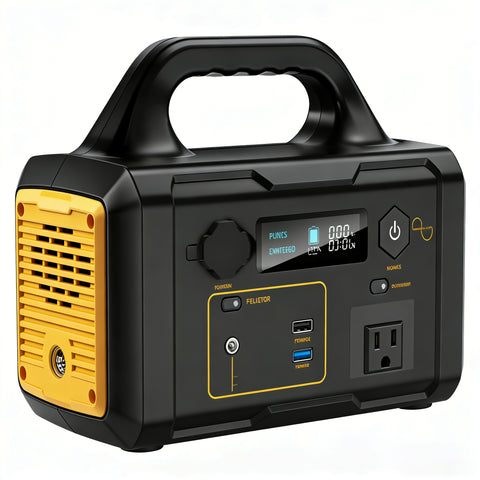 1000W Portable Power Station | 1024Wh Solar Generator | Camping, RV, Emergency Backup Battery | Outdoor Power Bank with AC Outlets & USB Ports（Solar Panel Optional）
