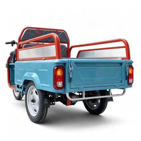 60V Heavy-Duty Electric Cargo Tricycle | 400KG Load Farm & Home Hauling Three Wheeler Trike