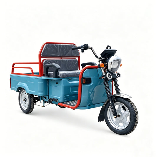 60V Heavy-Duty Electric Cargo Tricycle | 400KG Load Farm & Home Hauling Three Wheeler Trike