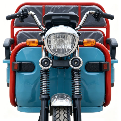 60V Heavy-Duty Electric Cargo Tricycle | 400KG Load Farm & Home Hauling Three Wheeler Trike