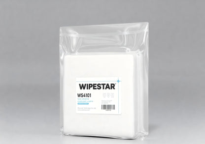 WS4101 Sub-Ultrafine LCD Bonding Wipes 4x4, Ultrasonic Sealed Edge, ISO 5-7