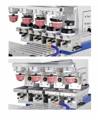 HH Commercial 4-Color Shuttle Pad Printing Machine Series for Professional Service OEM Sale freeshipping - NodesSmartTools