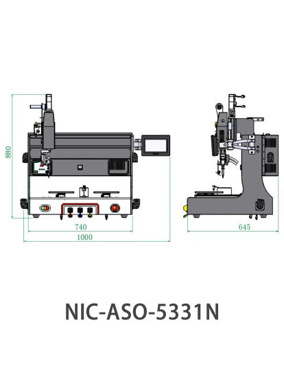 Intelligent Soldering Machine NIC-ASO Series with Temperature Control for Industrial OEM Sale Service On Demand - Nodesus